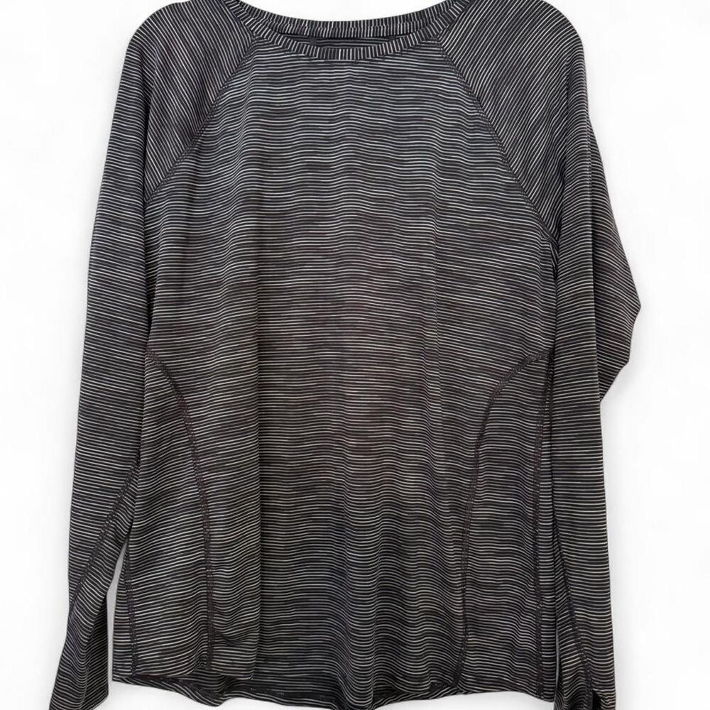 Tek-gear Women's Grey and Black Shirt